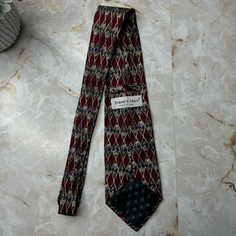 Today's‎ Man 100% Silk Men's Tie 3 3/4